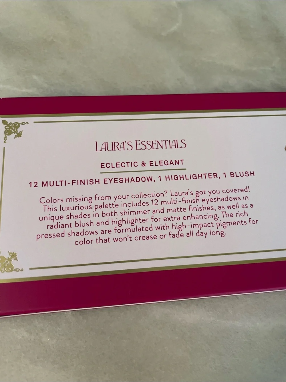 Laura Geller Eclectic & Elegant Eyeshadow, Blush & Highlighter Palette